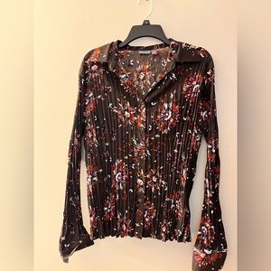 Apt 9 Stretch Button Down Top